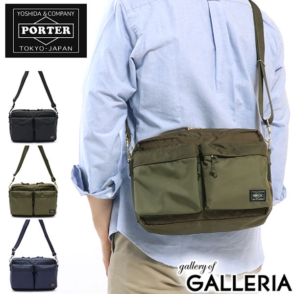 Order Porter-Yoshida Kaban Force Shoulder Pouch grün Bags & Wallets from  solebox