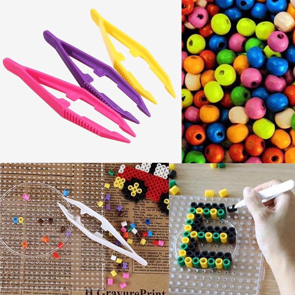 Perler Beads Children, Plastic Baby Tweezers Toy