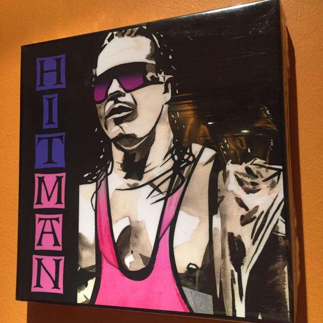 Bret Hitman - WWE Pop Art Frames | Shopee Singapore