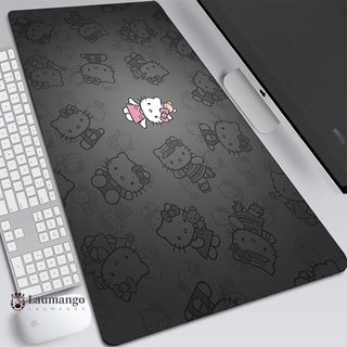 Cute Hello Kitty Mouse Pad Wrist Support, Hello Kitty Desk Accessories  Office Supplies Stuff, Kawaii Mousepad Ergonomic Mouse Pad with Wrist Rest  for Office Desk Computer Laptop Cat Anime Mouse Pad 