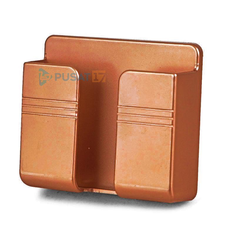 RAK GANTUNG HP CHARGER REMOTE TV AC TEMPEL TEMBOK HOLDER PHONE CAS TEMPEL DINDING HOOK HANDPHONE - Gambar 4