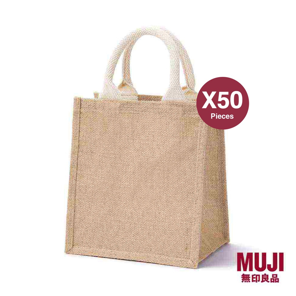 Muji jute bag hot sale