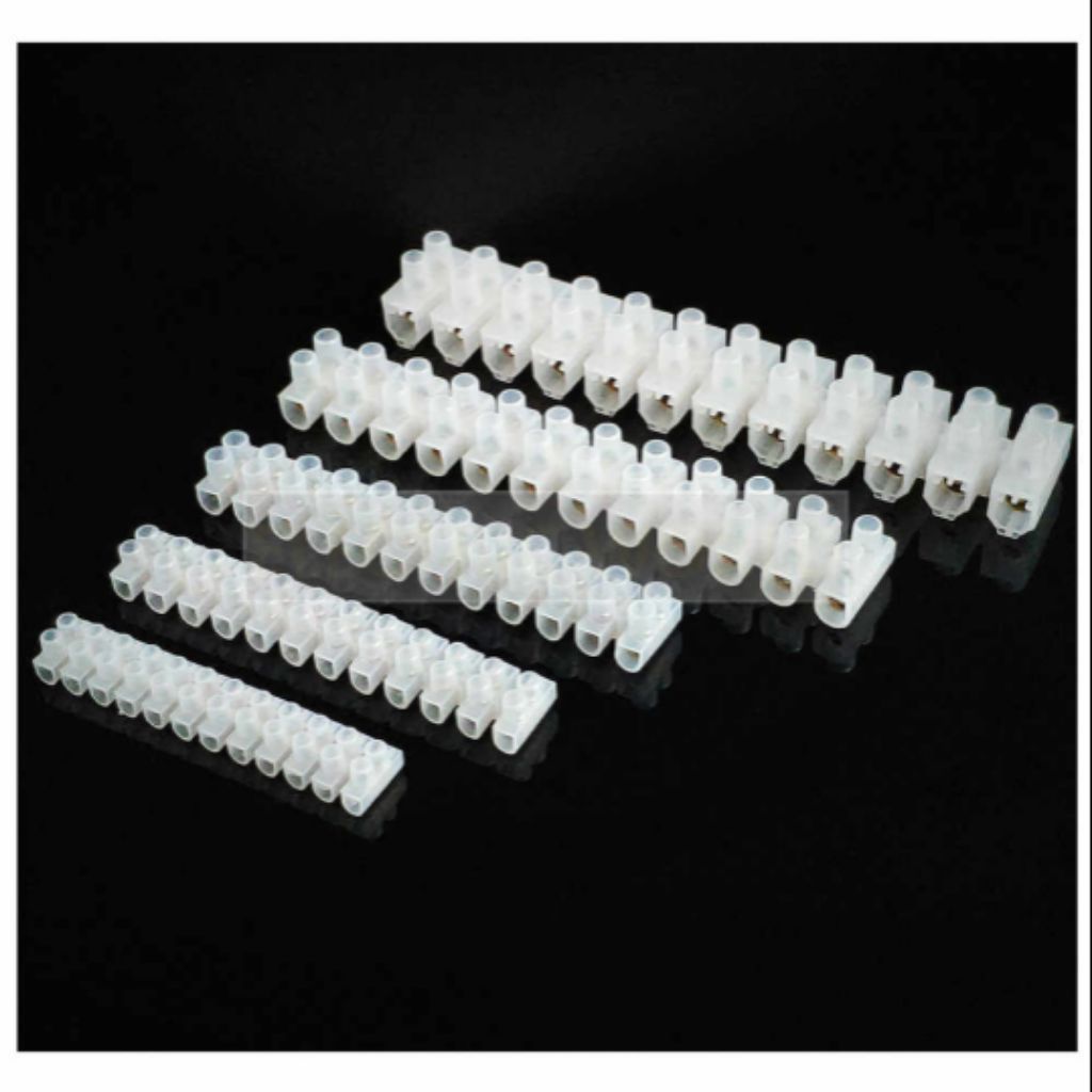 Pvc terminal connector /white connector/ wire joint connector | Shopee ...