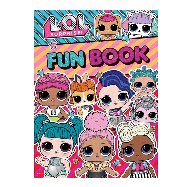 LOL Surprise Fun Book for Kids Outrageously Fun with Games Activities ...