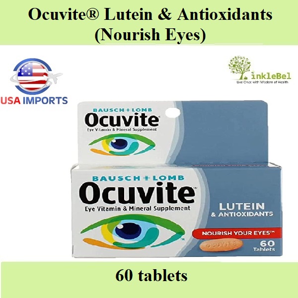 Bausch & Lomb Ocuvite Lutein, Norish Eye 120/240 Tablets | Shopee Singapore