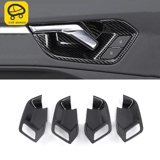 Carbon Fiber Exterior Car Door Handle For Audi Q3 F3 Accessories