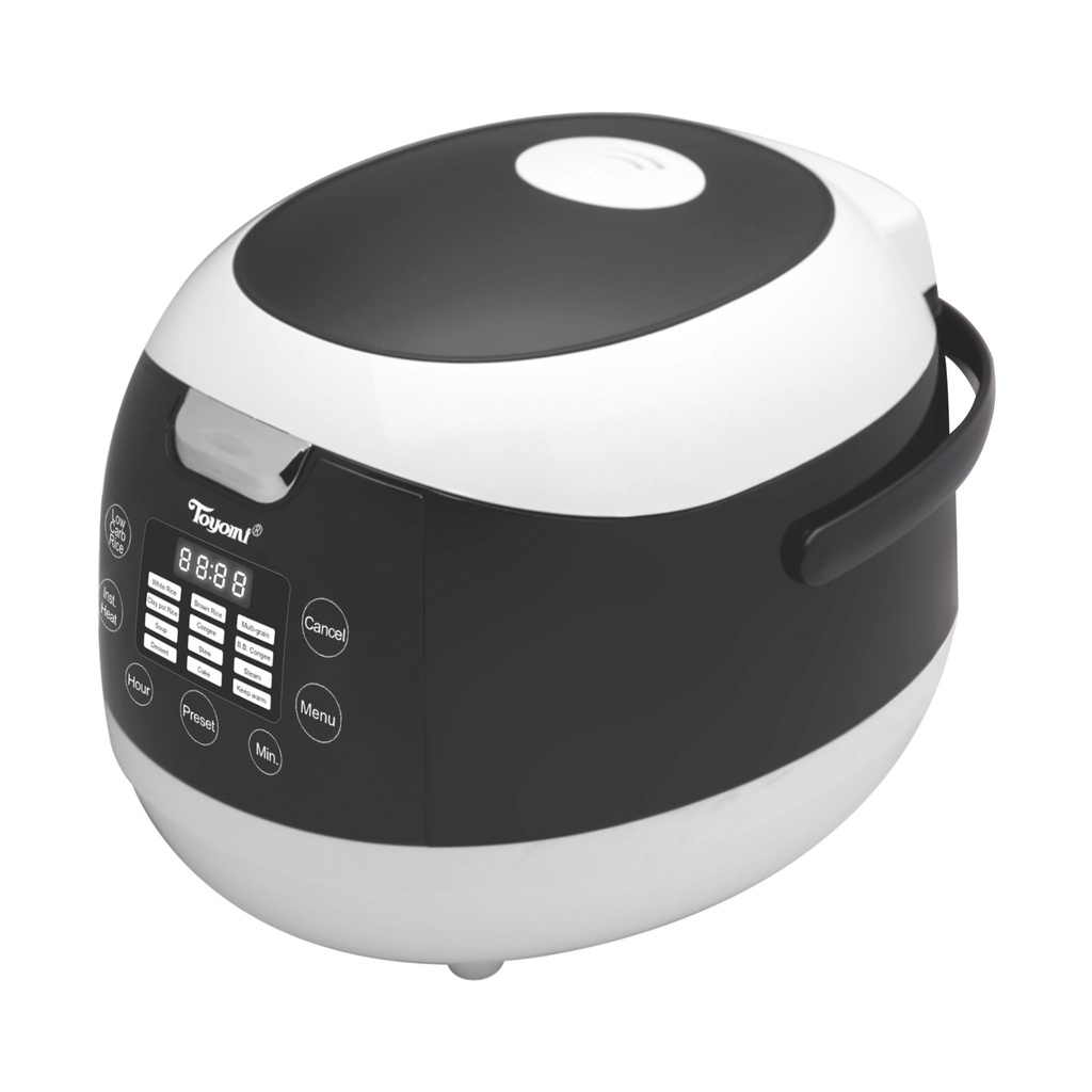 Toyomi SmartDiet Rice Cooker with Stainless Steel & Low Carb Rice Pot 1.0L (TYMRC5301LC