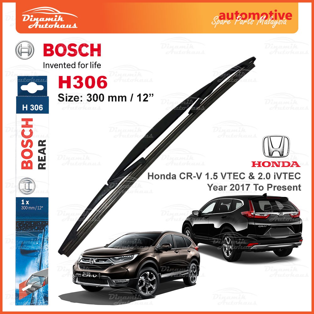 Honda crv 2024 wipers size