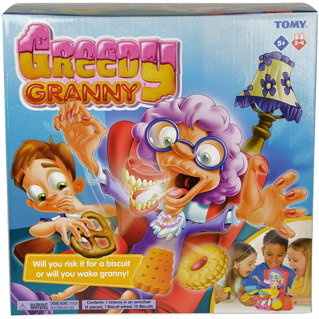 TOMY Greedy Granny Game Toy - T72465 for sale online