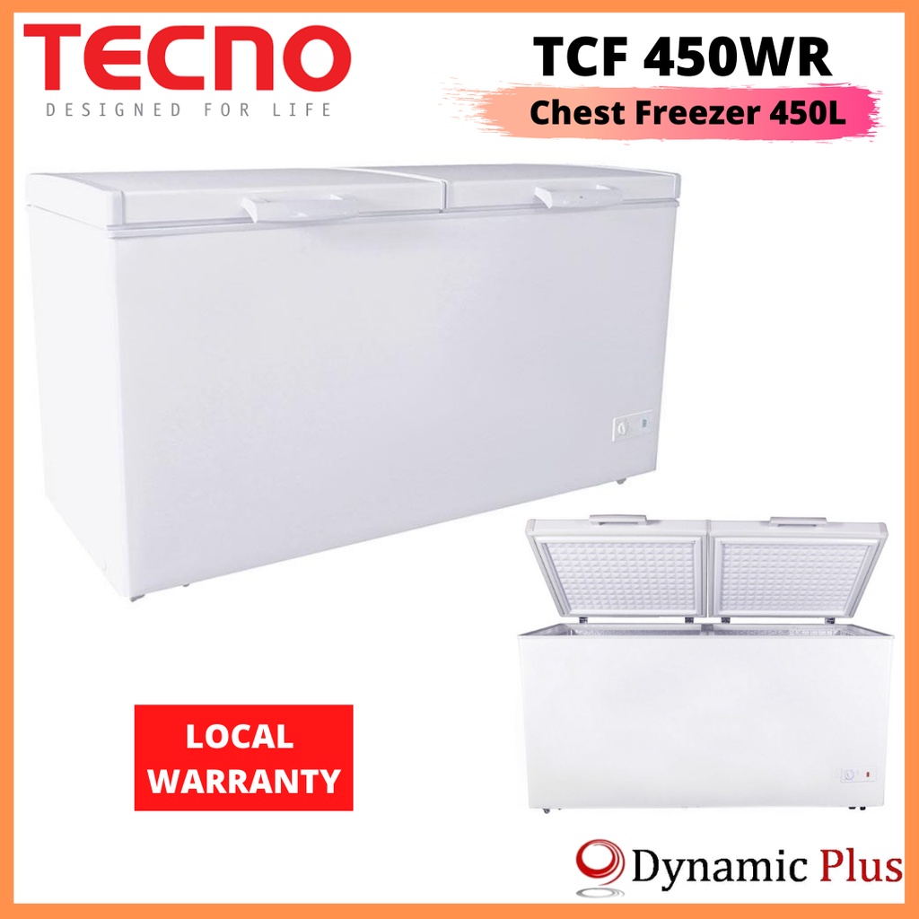 Tecno TCF450WR Extra Large Chest Freezer 450L Shopee Singapore