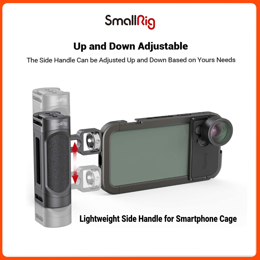 SmallRig Side Handle for Smartphone Cage Phone Video Rig Lightweight w ...
