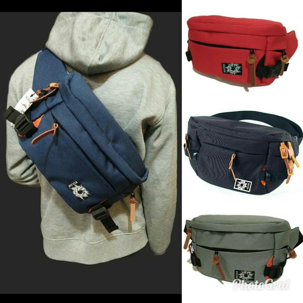 Waist Bag Sling Waist Bag Waist Bag Waistbag Branded Import Distro Ori