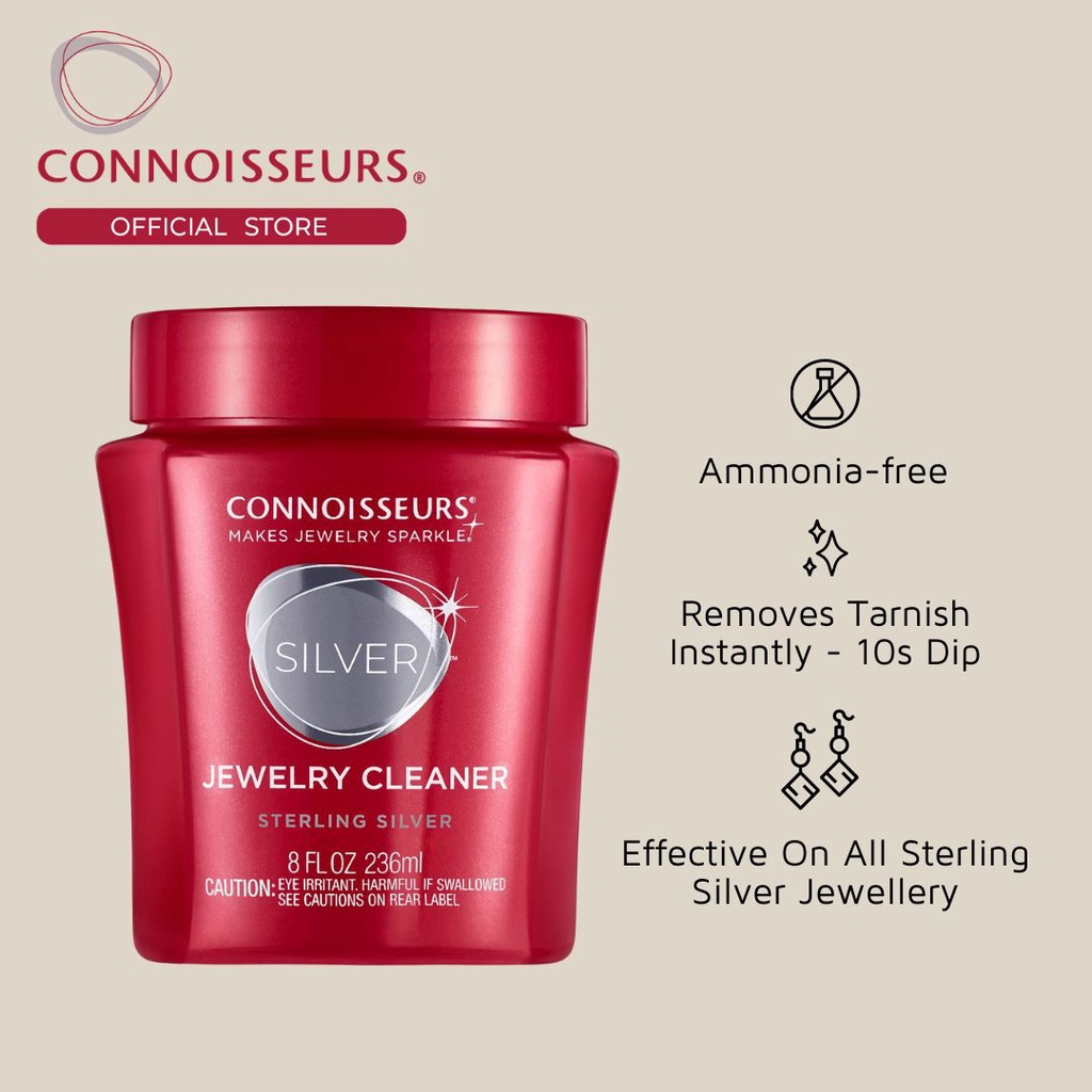 Connoisseurs Silver Jewellery Cleaner(236ml)
