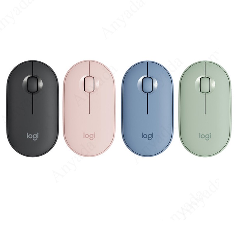 Logitech Pebble Wireless Bluetooth Mouse Dual-connectivity Silent ...