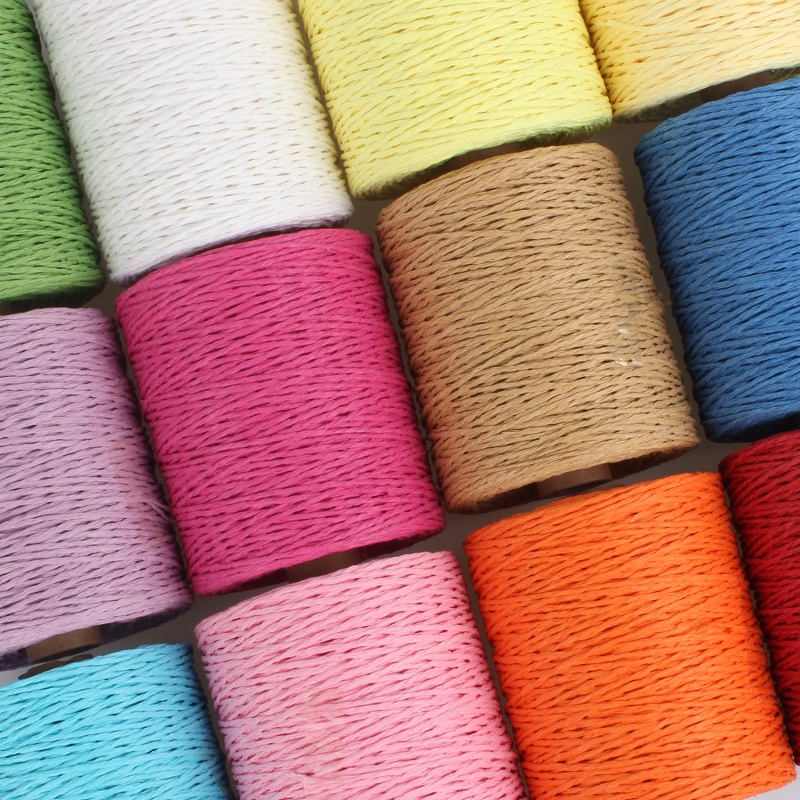 300m raffia rope yarn thread cotton straw thread raffia paper straw ...