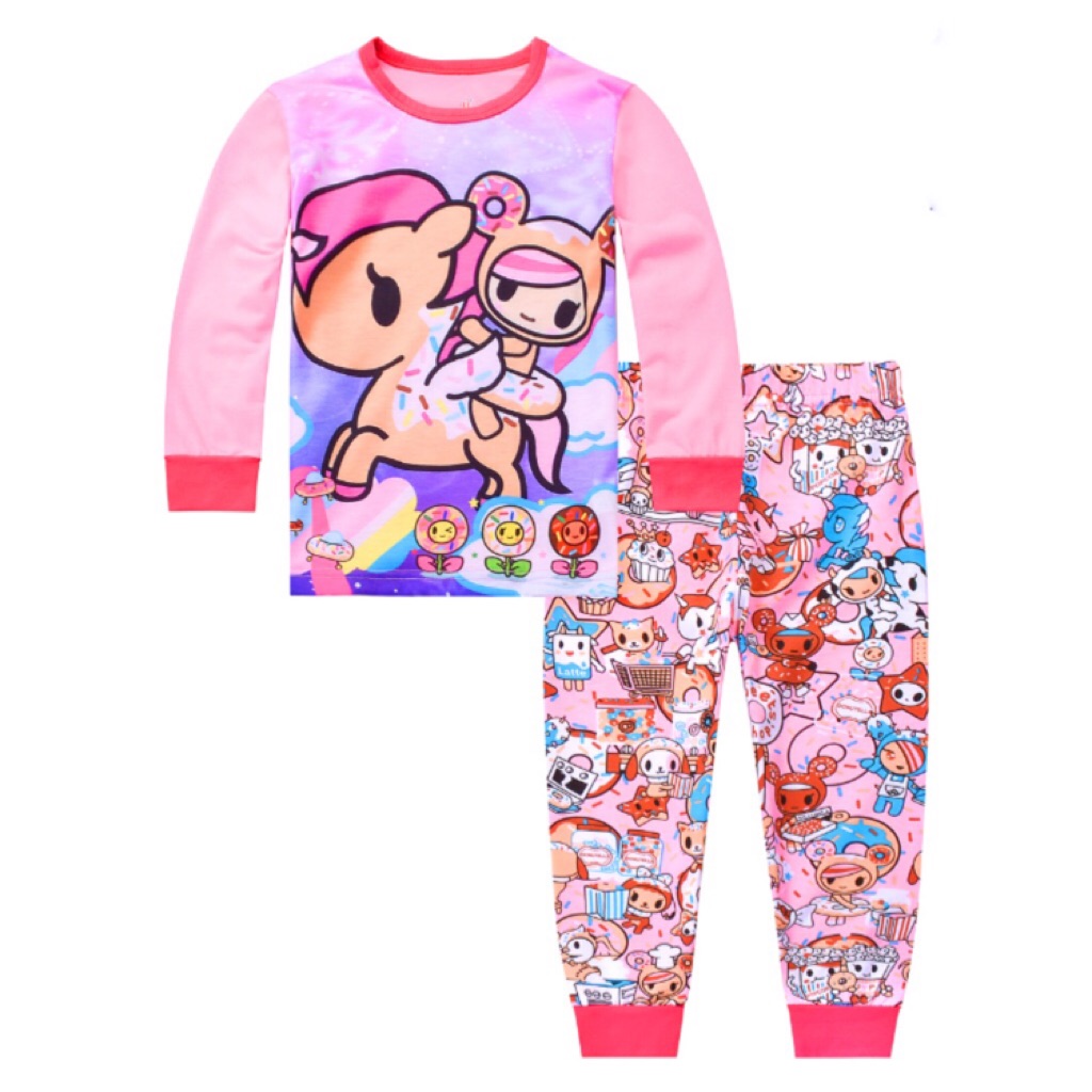 Tokidoki pyjamas set Unicorno Donutella Pyjamas set Shopee Singapore