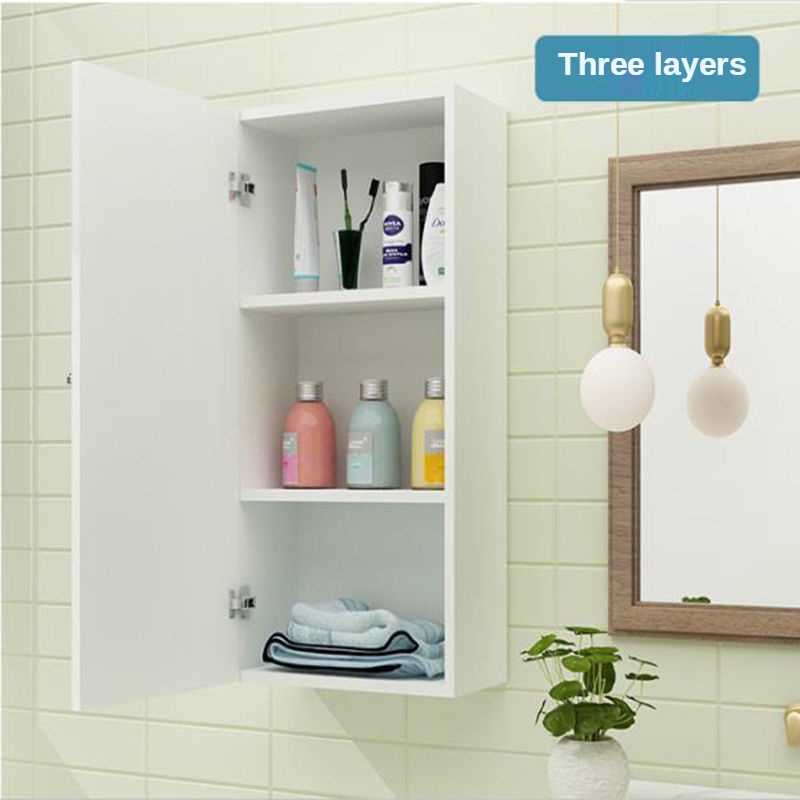 Light Luxury toilet Single door Bathroom Locker Side