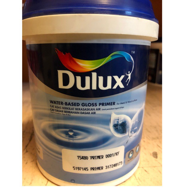 Dulux Paint WaterBased Gloss Primer 1L Shopee Singapore