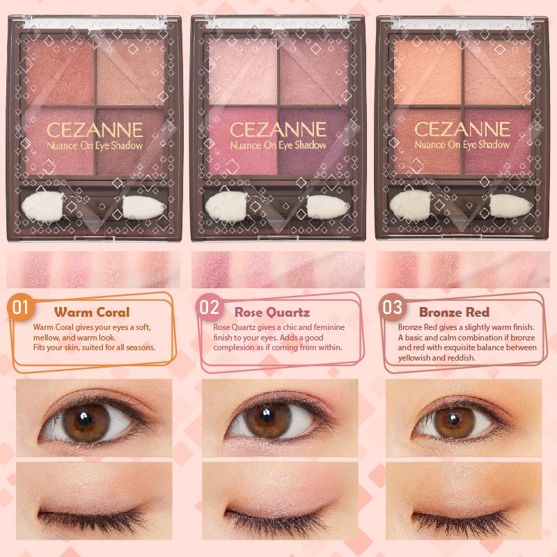 Cezanne Nuance on Eyeshadow