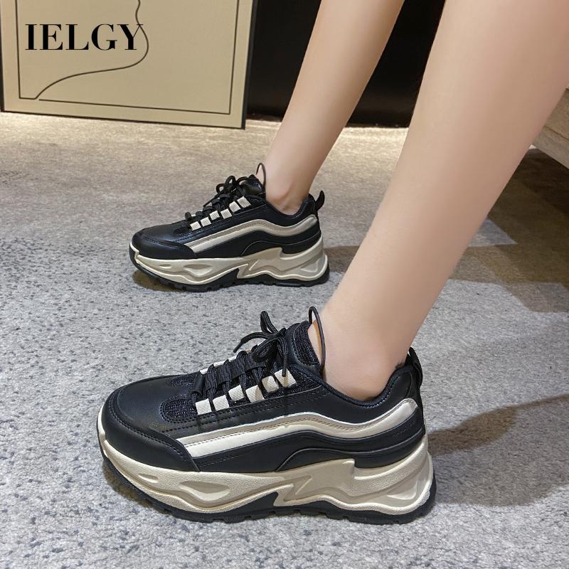 Color block flat round toe casual sport sneakers on sale