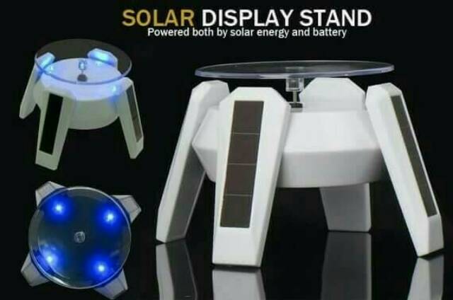 Rotating Display Stand Solar Display Stand with Legs Tall Solar Display ...