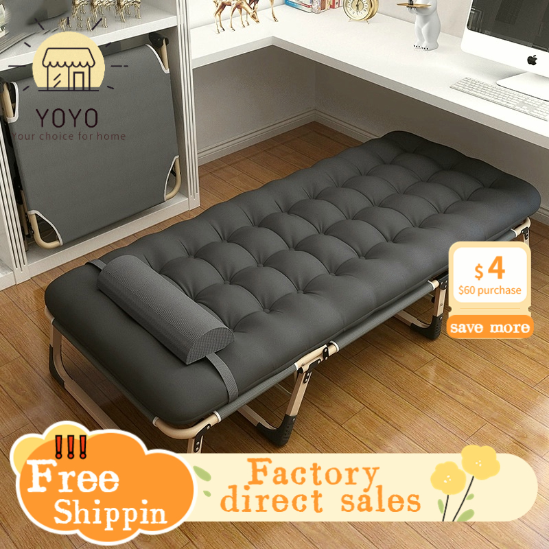 Foldable sofa bed recliner sofa single bed office siesta home simple