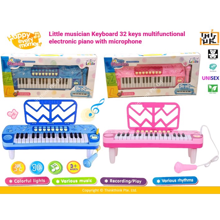 Lezlie Little musician Keyboard 32 keys multifunctional