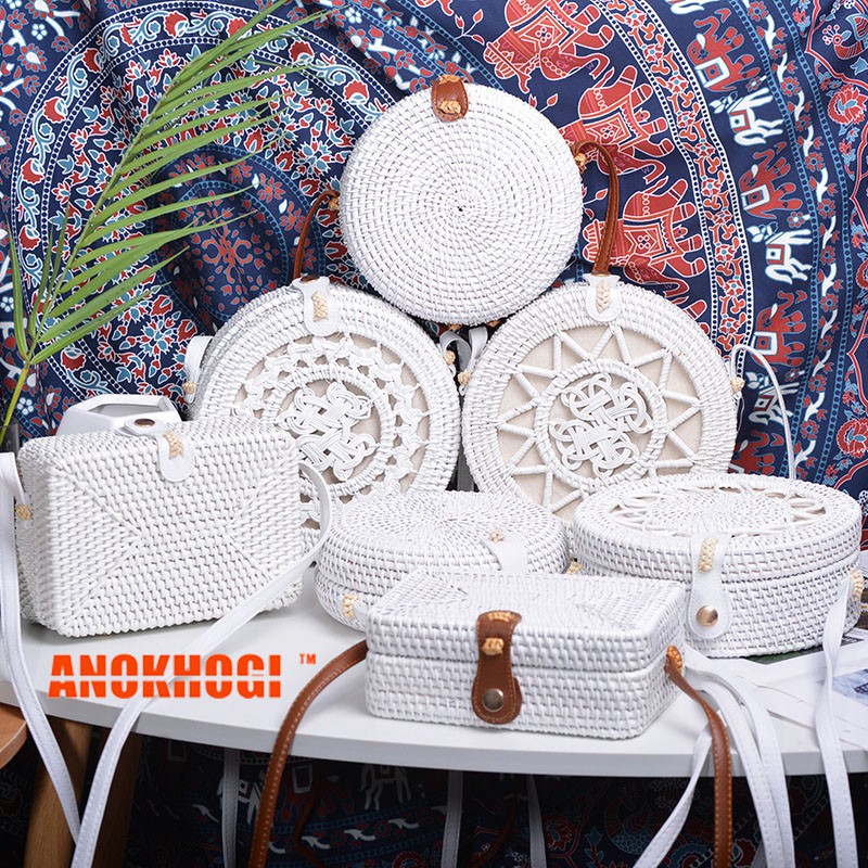 White on sale bali bag