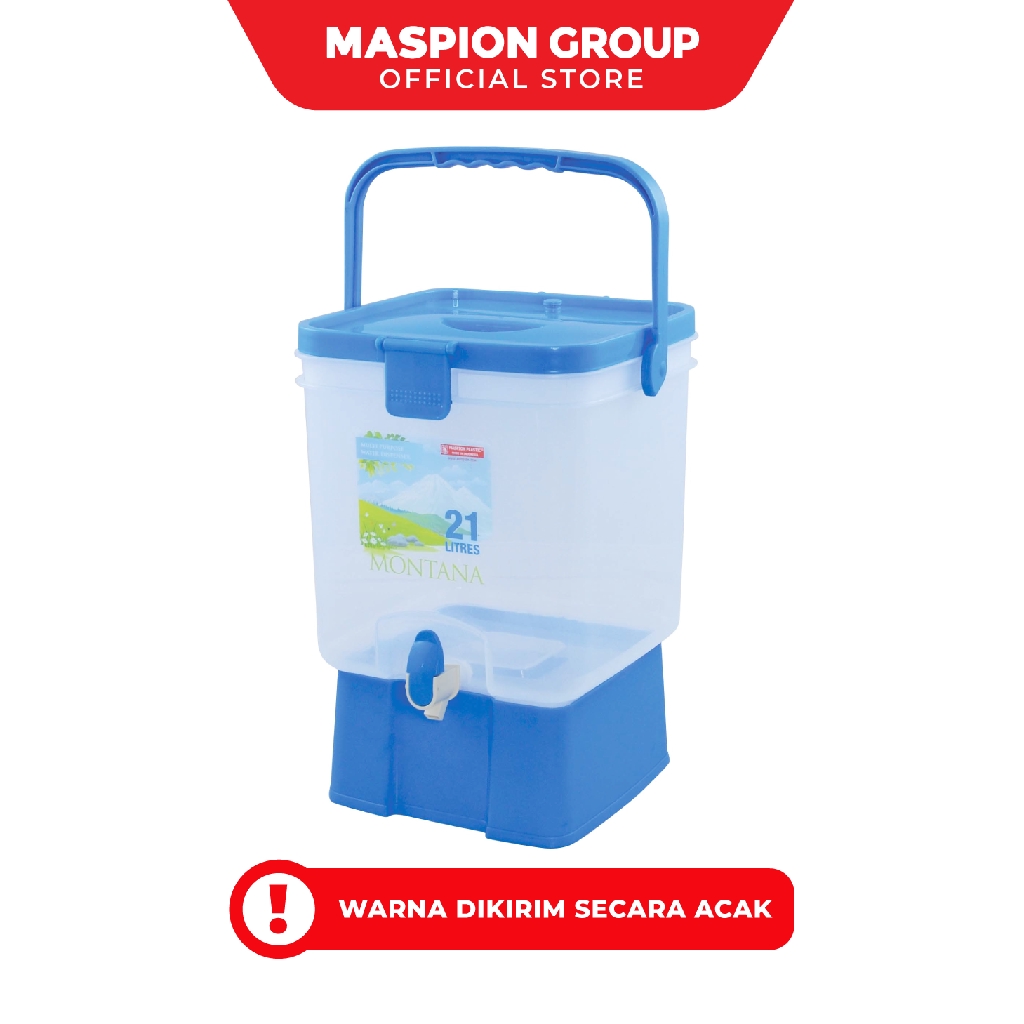Maspion Dispenser Air Minum Plastik Montana Water Dispenser 21 Liter - Gambar 2