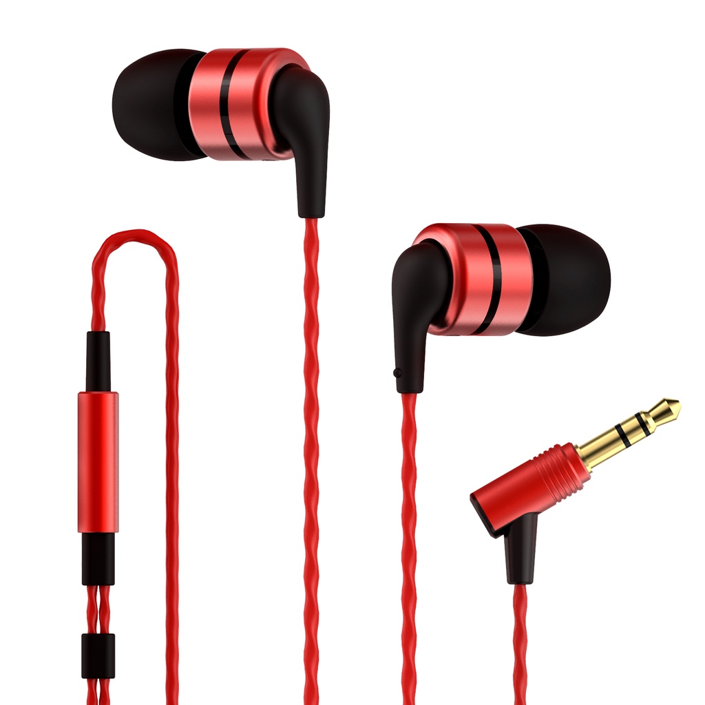 SoundMAGIC E80 Wired Earbuds No Microphone HiFi Stereo Audiophile Earphones Noise Isolating in Ear Headphones Comfortable Fit Super Bass Black Red Gunmetal Gold Blue Shopee Singapore