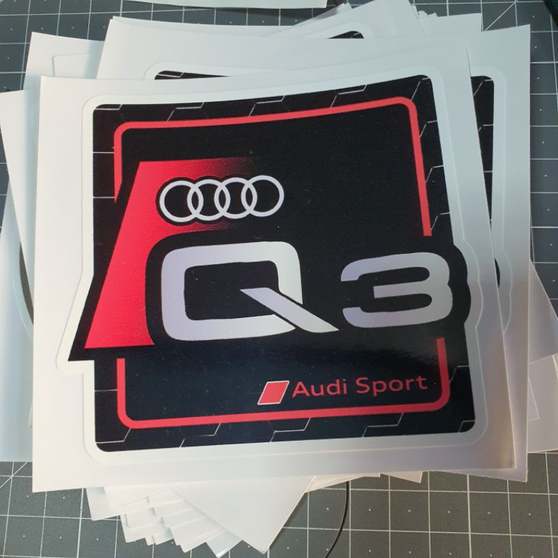 Audi Q3 themes logo car decal | Shopee Singapore
