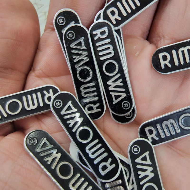 Rimowa Logo Suitcase Plate Logo Shopee Singapore