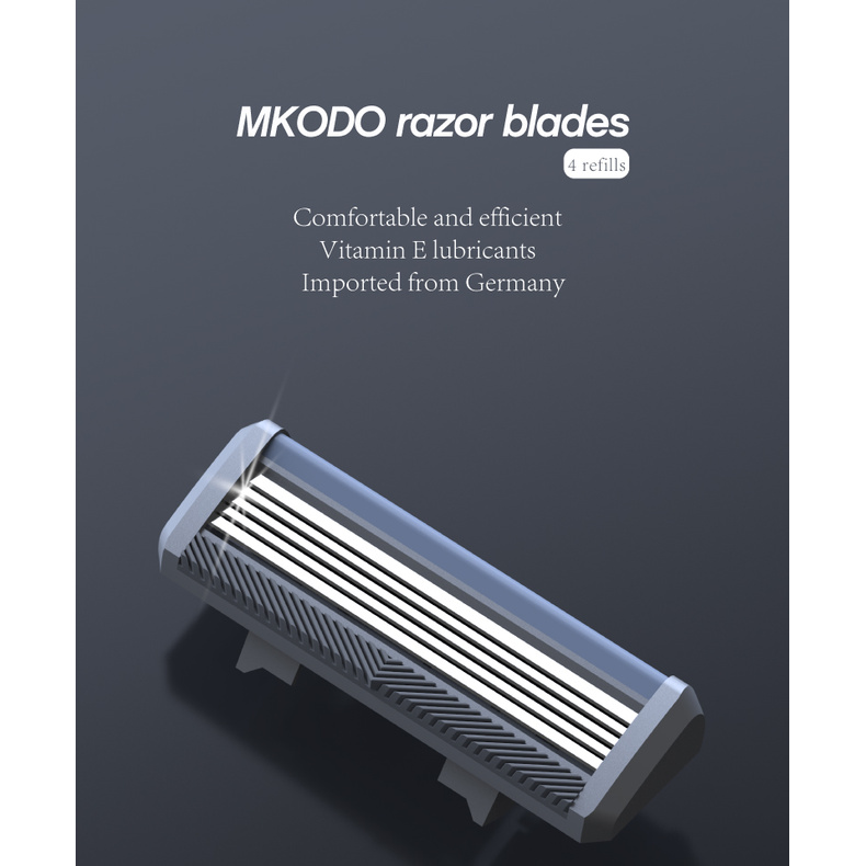 MKODO Shaver Induction Vibration Razor T1. Multi Functional sensing ...