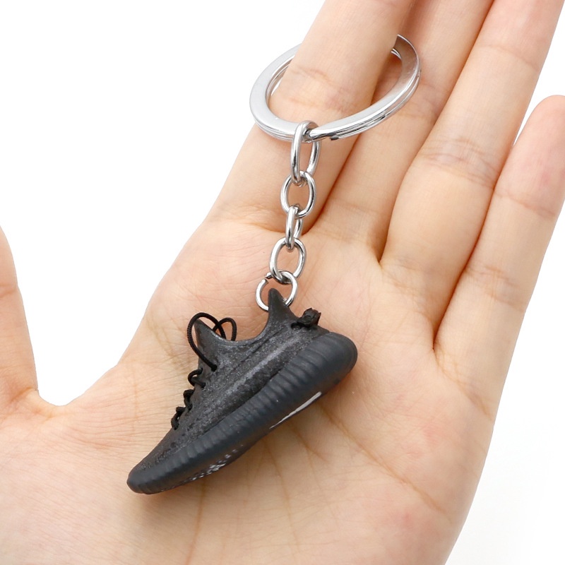 Keychain toys stationery Yeezy 350 footwear keychain NBA basketball Kobe bag pendant mini basketball sneakers accessories perso Shopee Singapore
