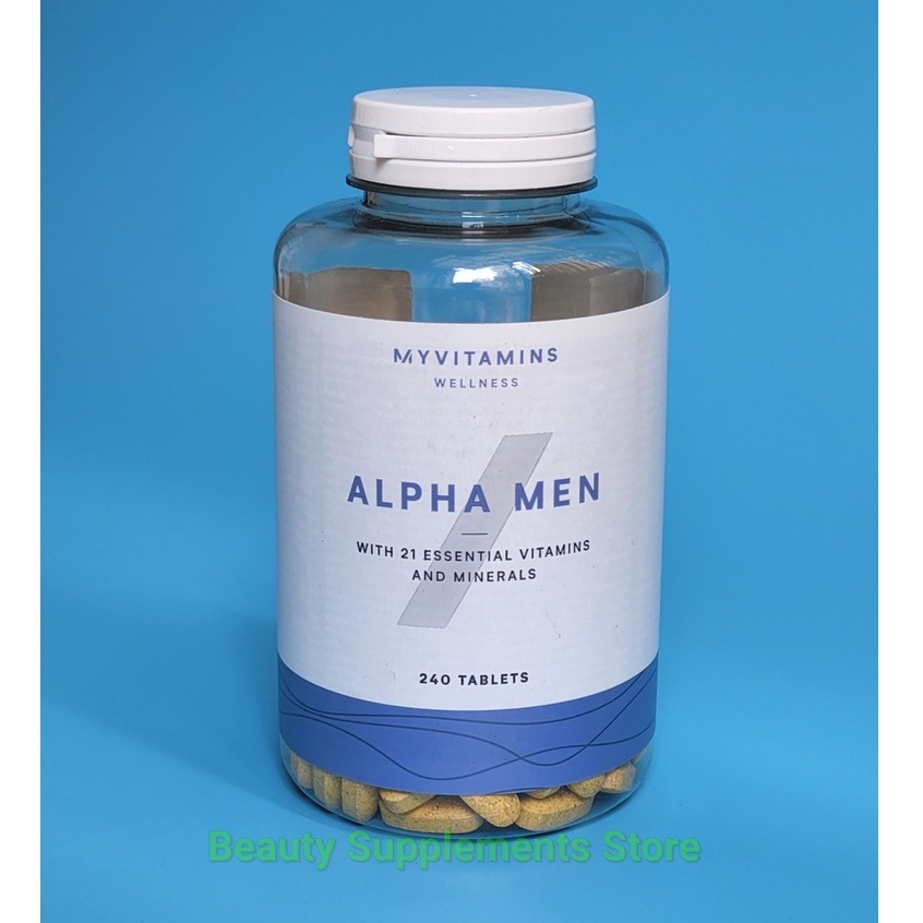 Myvitamins - ALPHA MEN oral tablet - 240 capsules | Shopee Singapore