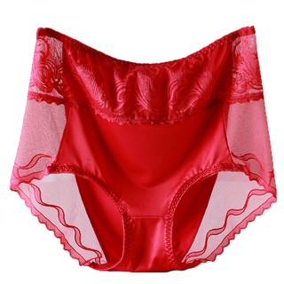 Plus Size Satin Panties Women's New Sexy High Quality Satin