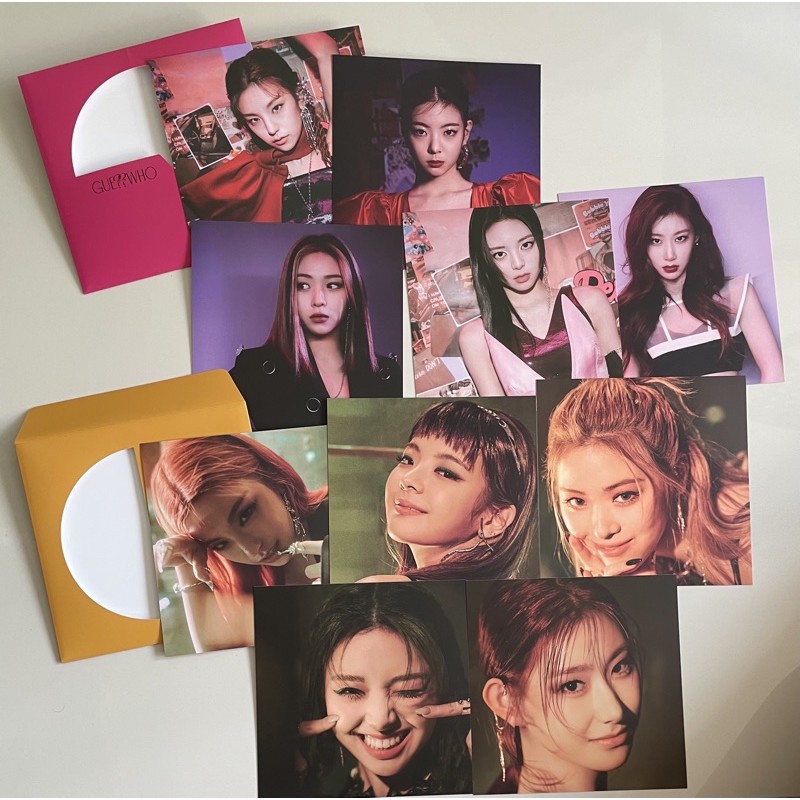 ITZY Guess Who POB Postcard Set of 2 | Shopee Singapore