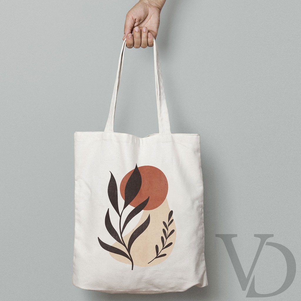 Motif tote bag simple deals