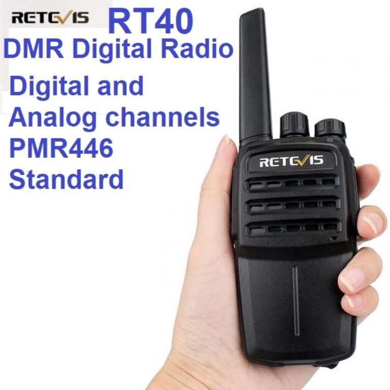 New generation Retevis RT40 Digital/Analog Radio Portable Transceiver ...