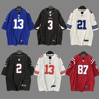 NFL Jersey American Football European Rugby Half-Sleeve Men Women