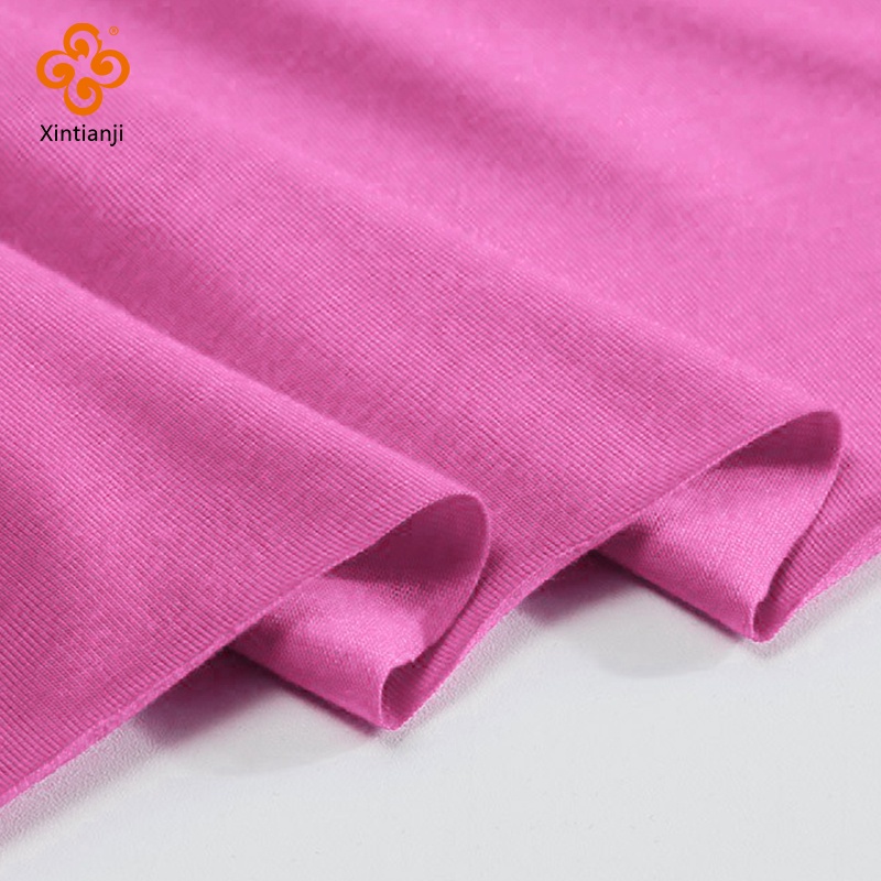 94% Viscose 6% Spandex Knit Fabric for Women Summer Clothes