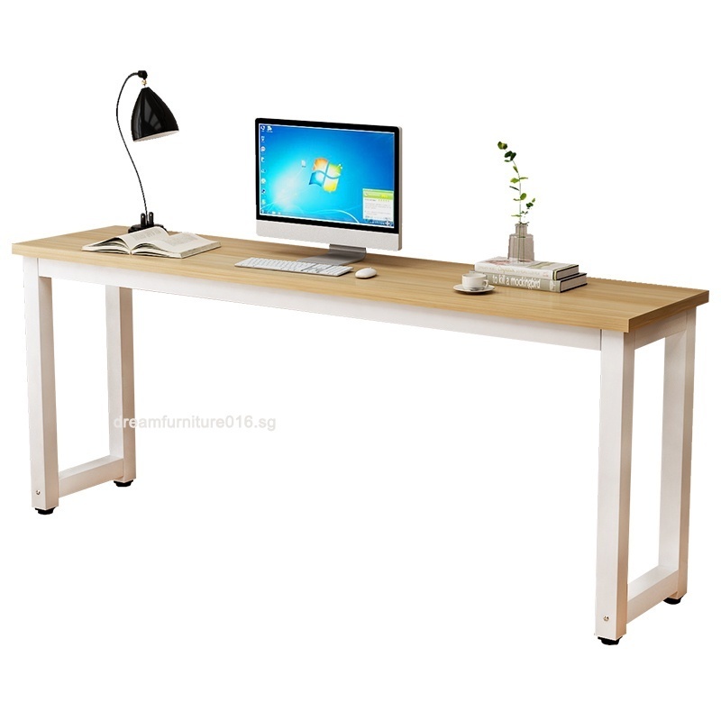CONSIDER Simple Computer Long Desk Home Wall Narrow Table Custom Desk ...