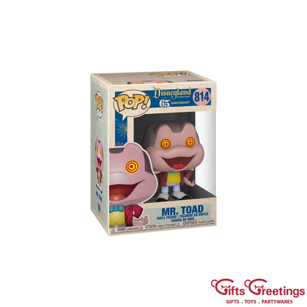 Funko Pop Disneyland Resort 65Th Anniversary 814 Mr. Toad | Shopee ...