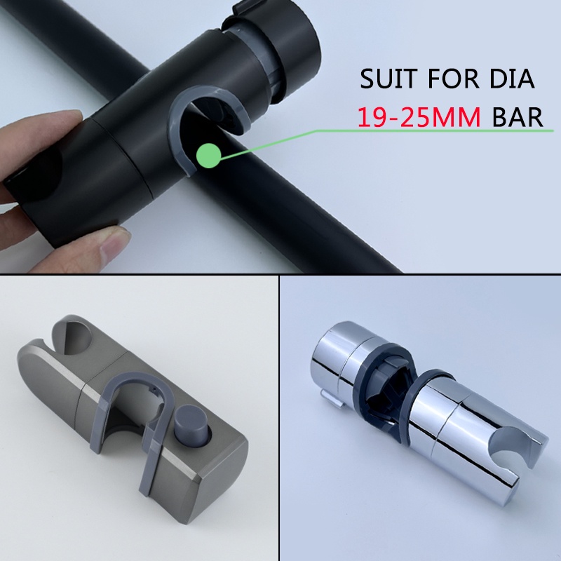 Shower Bar Holder Bracket Hand Shower Hanger Height Angel Adjustable