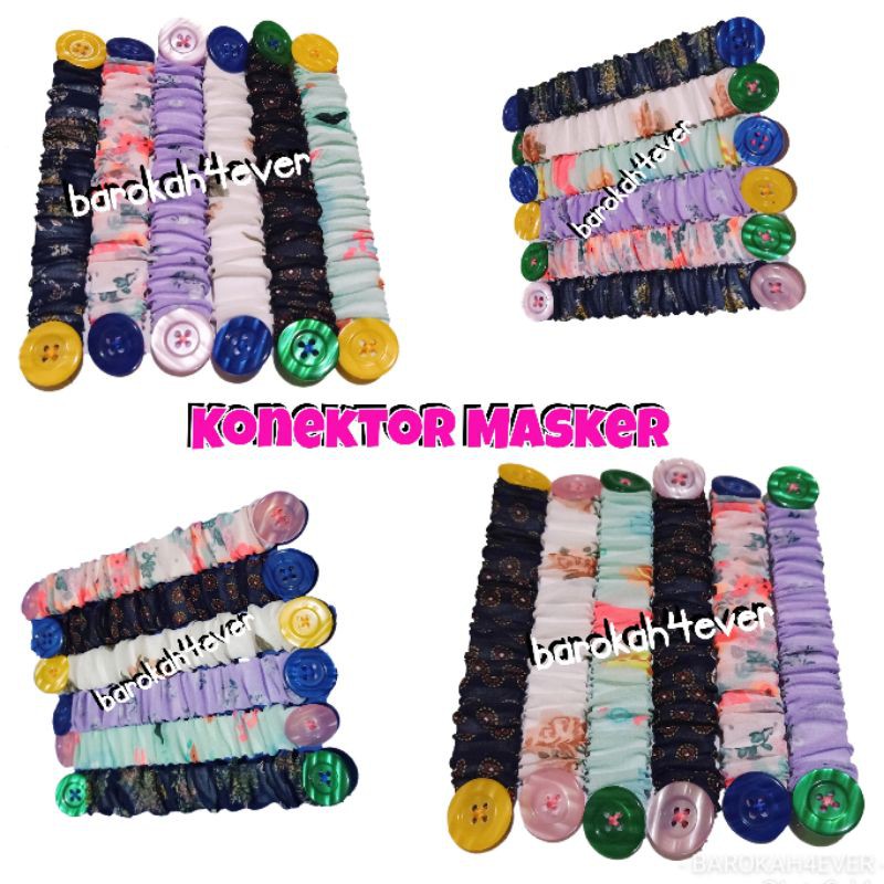 SUPER Quality Large Button Mask Connector (Free Plastic/PC) | Shopee ...