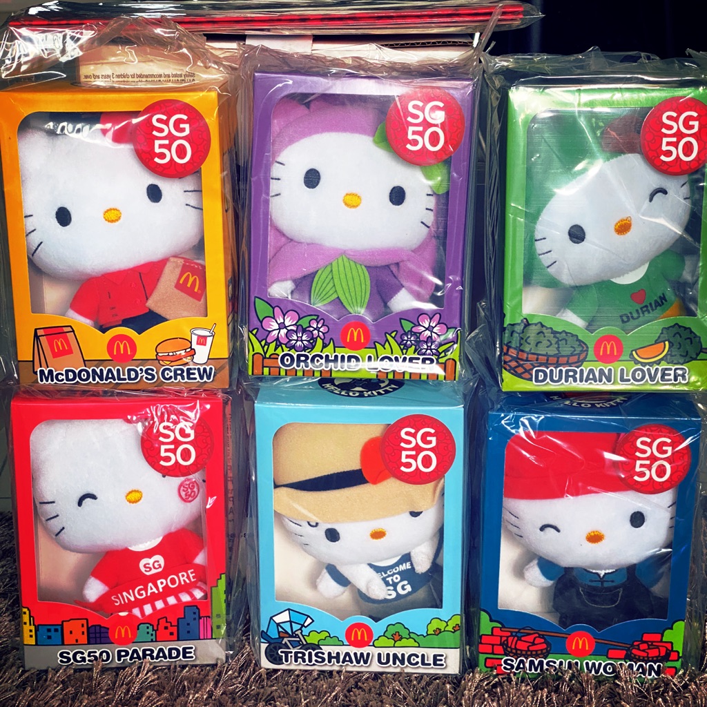 hello kitty mcdonalds plush