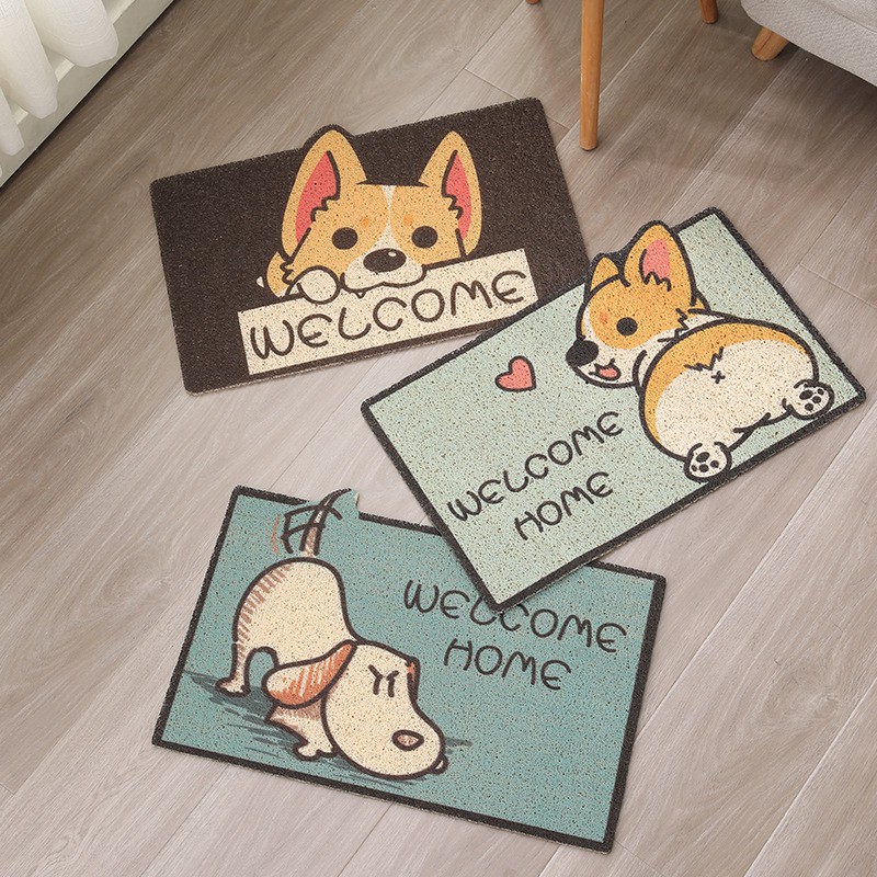 【SG Ready Stock】PVC Wire Loop Door Mat Entrance Floor Mat Front Door ...