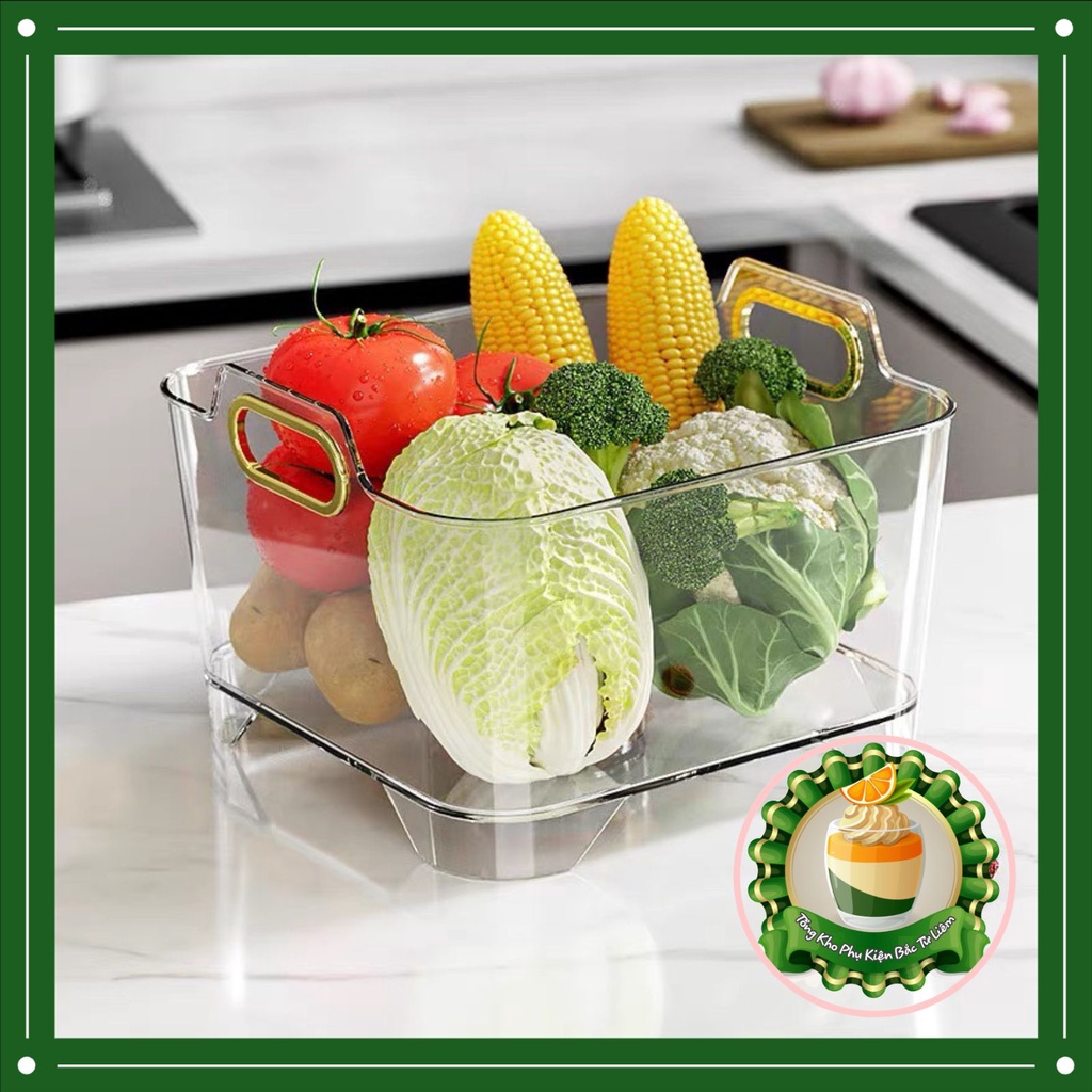 Rectangular Plastic Basket, Vegetable And Fruit Sink With Drain Valve