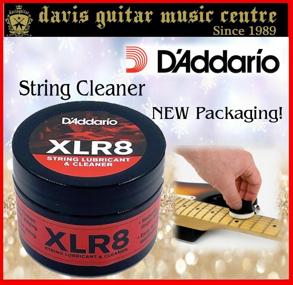 DAddario String Cleaner/Lubricant XLR8 Authentic Made In USA | Shopee ...