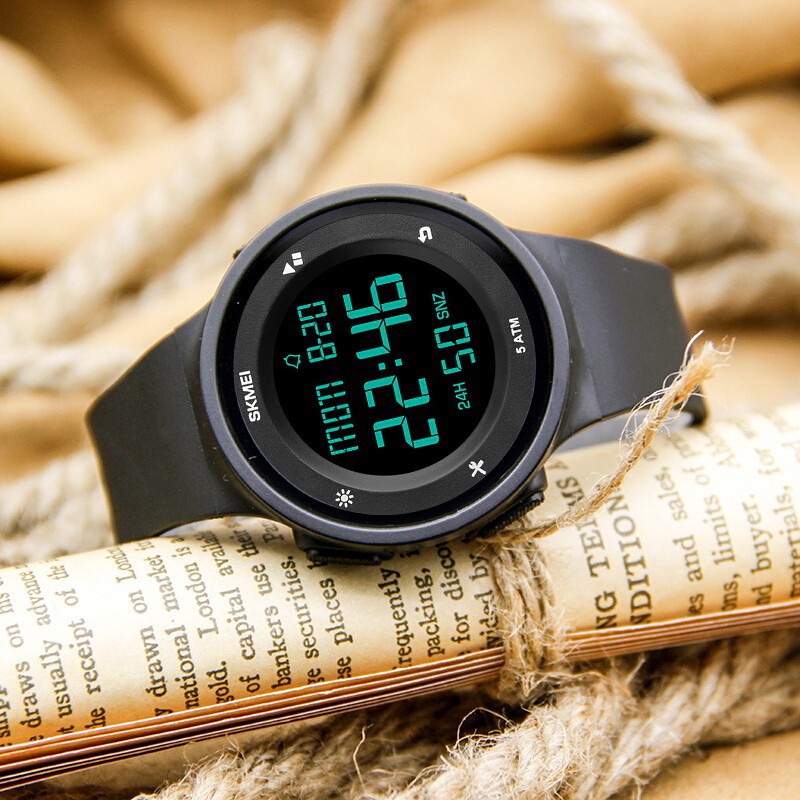 Skmei 1445 Outdoor Sports Watches Waterproof Silicone Watch Multifunction Digital Display Shopee Singapore